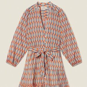 Celeste Dress ~ Retro Grid